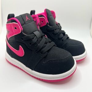 Toddler Air Jordan 1 Retro High Vivid Pink // Size 5C